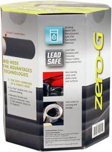 Zero-G 5/8 in. D X 50 ft. L Black Aluminum Garden Hose - photo 2