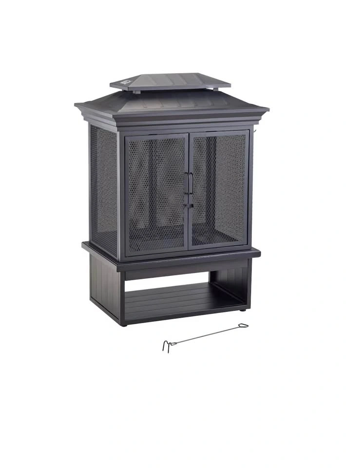 New CANVAS McKay Outdoor Wood Burning Fireplace - photo 2