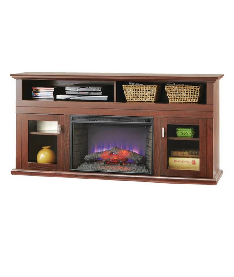 New Komodo Surrey Media Electric Fireplace TV Stand, 64.5-in - photo 2