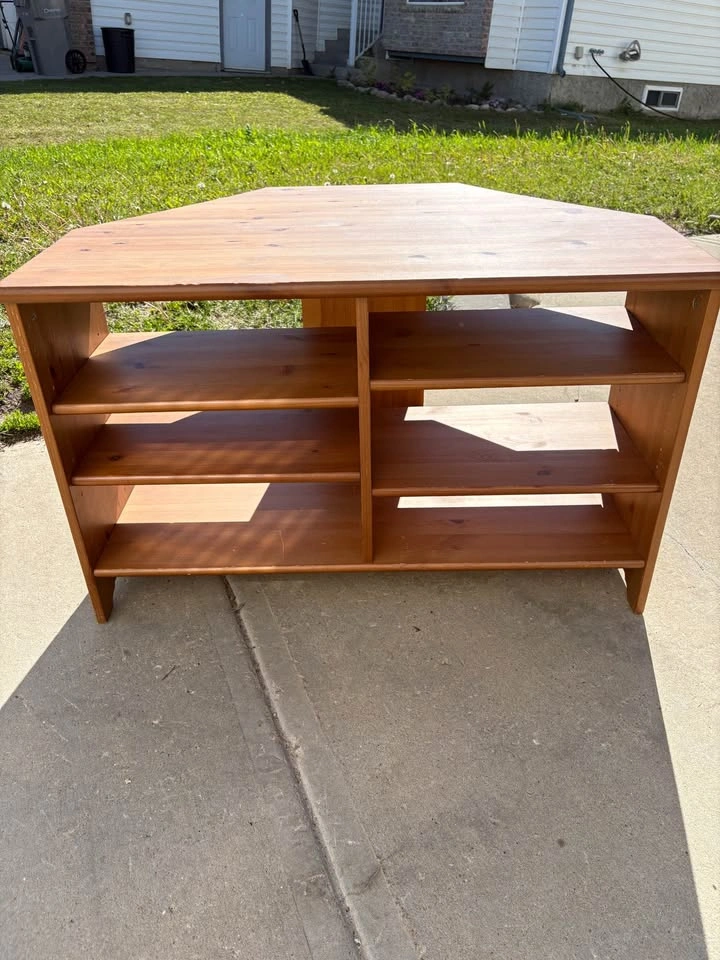 Wooden TV Stand - photo 3