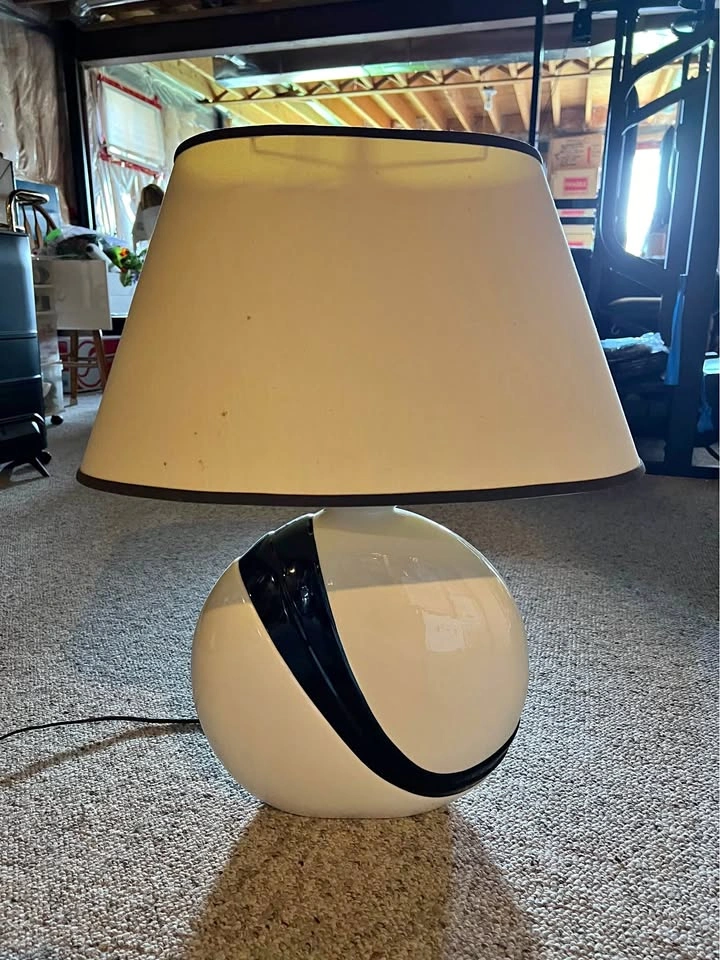 Vintage 90s Ceramic Lamp