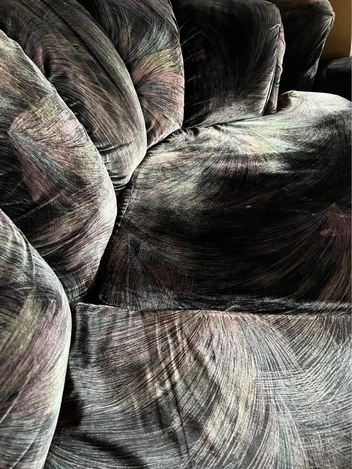 Galaxy Print Loveseat - photo 3