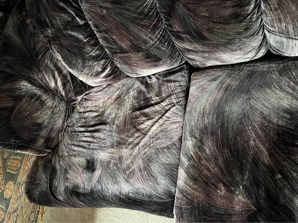 Galaxy Print Loveseat - photo 4