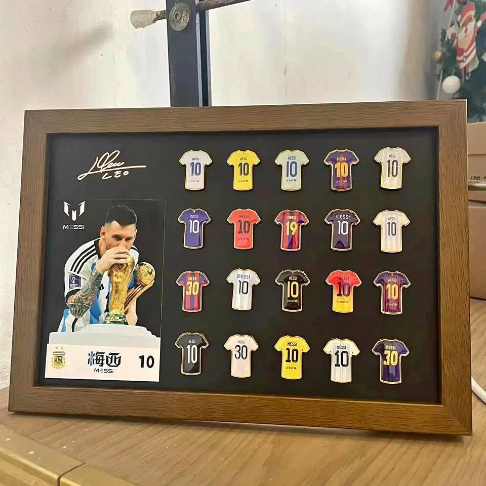 FIFA World CUP Messi Jersey Badge Commemorative Set