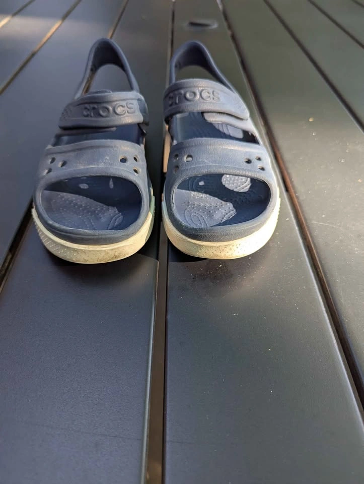 Crocs boys Crockband II sandals sz j1 - photo 2