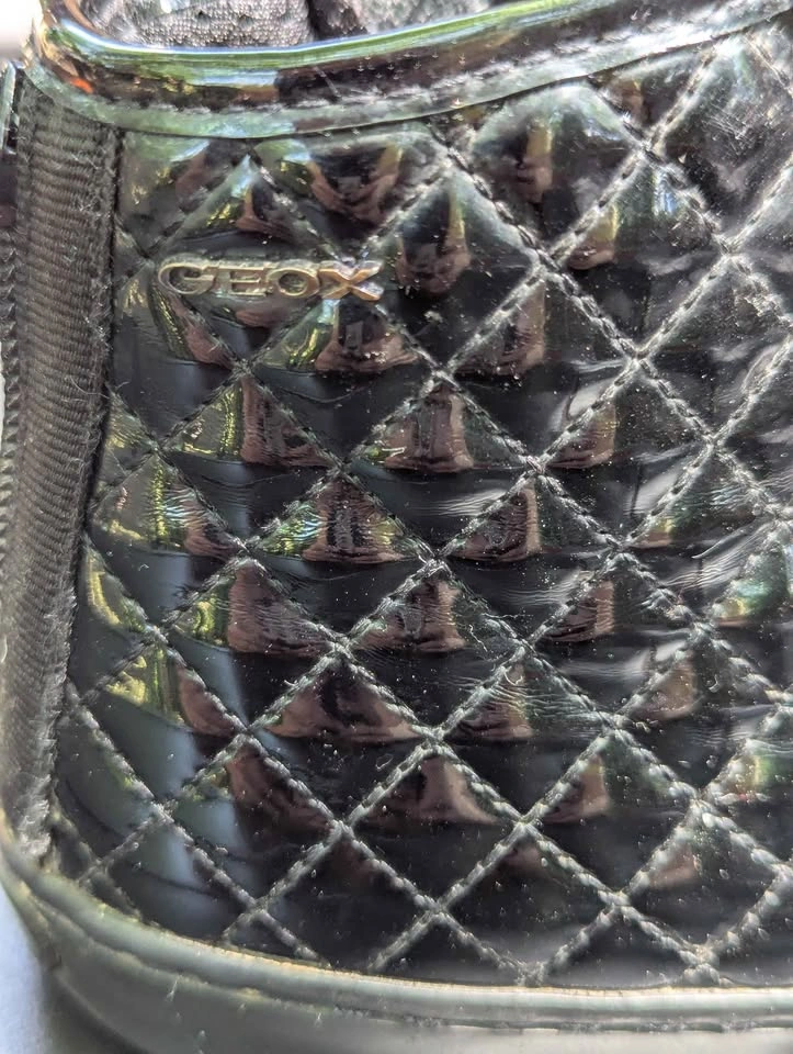 Geox black girls high tops size 3 - photo 5