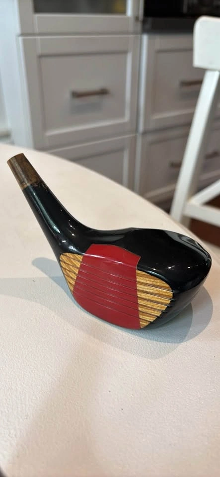 Vintage Accuform Tri-Sport Persimmon Wood Golf Club Heads - photo 3