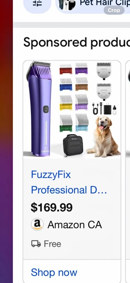 Pet Clipper NOVA FUZZYFIX