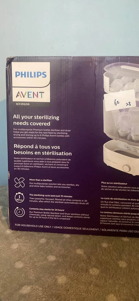 PHILIPS Bottle sterilizer and dryer - photo 3
