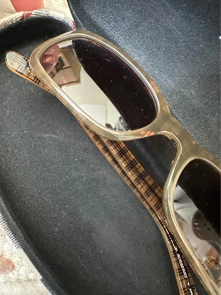 Vintage Burberry Nova Check Sunglasses - photo 2