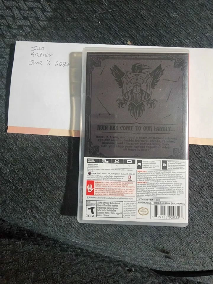 Darkest dungeon collectors edition switch - photo 2
