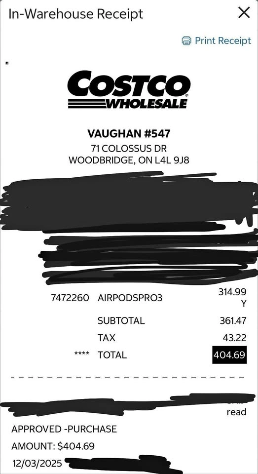 Apple AirPods Pro 3 (Authentic) – Under Warranty