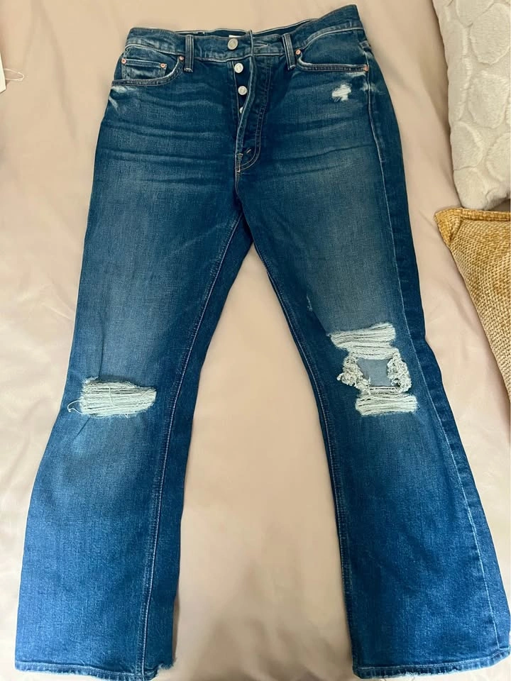 Mother Ripped Denim Jeans size 27 - photo 2