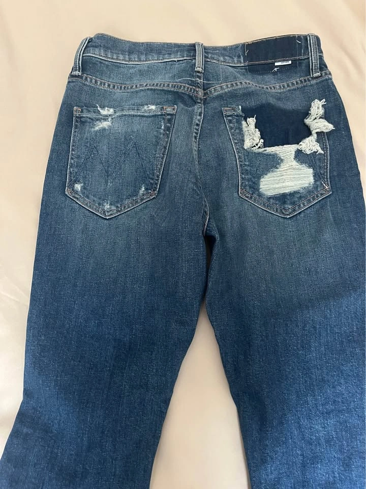 Mother Ripped Denim Jeans size 27 - photo 5