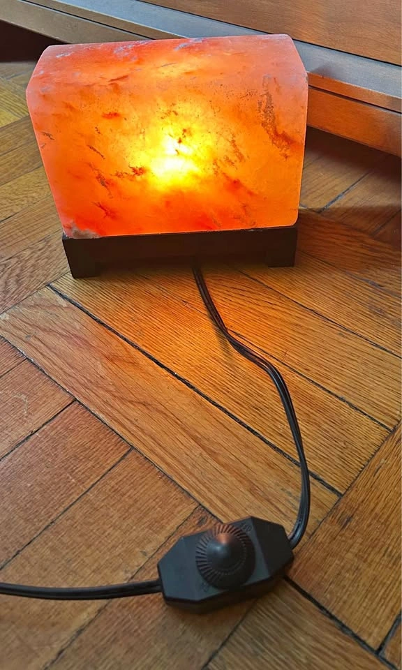 Pink Himalayan Salt Block Lamp