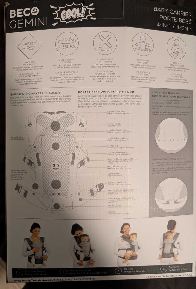 Beco Gemini Baby Carrier - photo 3