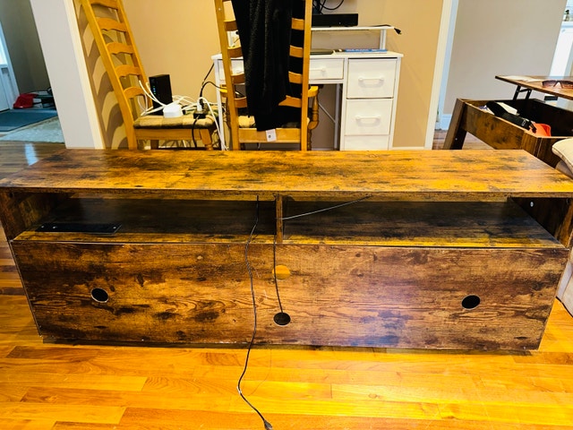 Moving Sale: Sofa, TV Stand, Desk, Mattress & Bed - photo 2