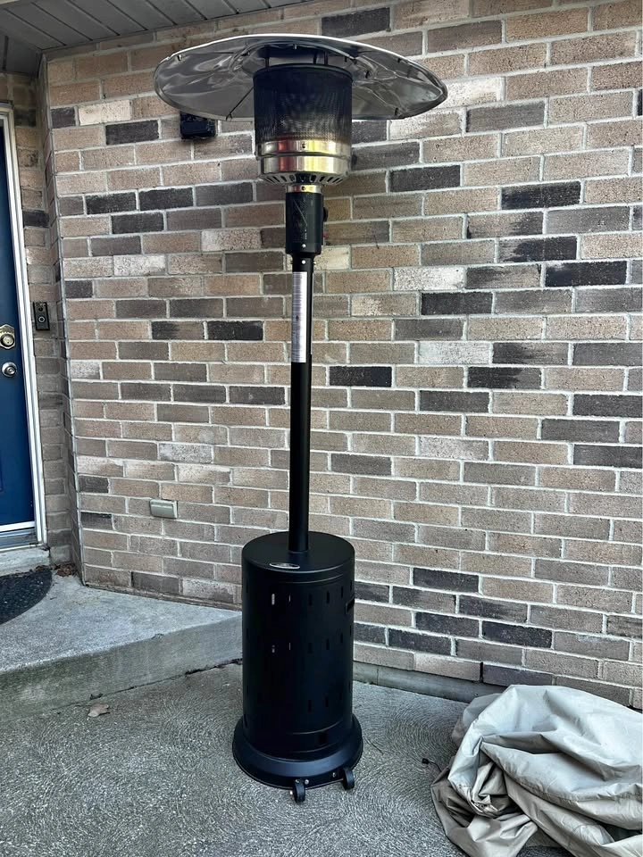 Tall Patio Heater & Cover