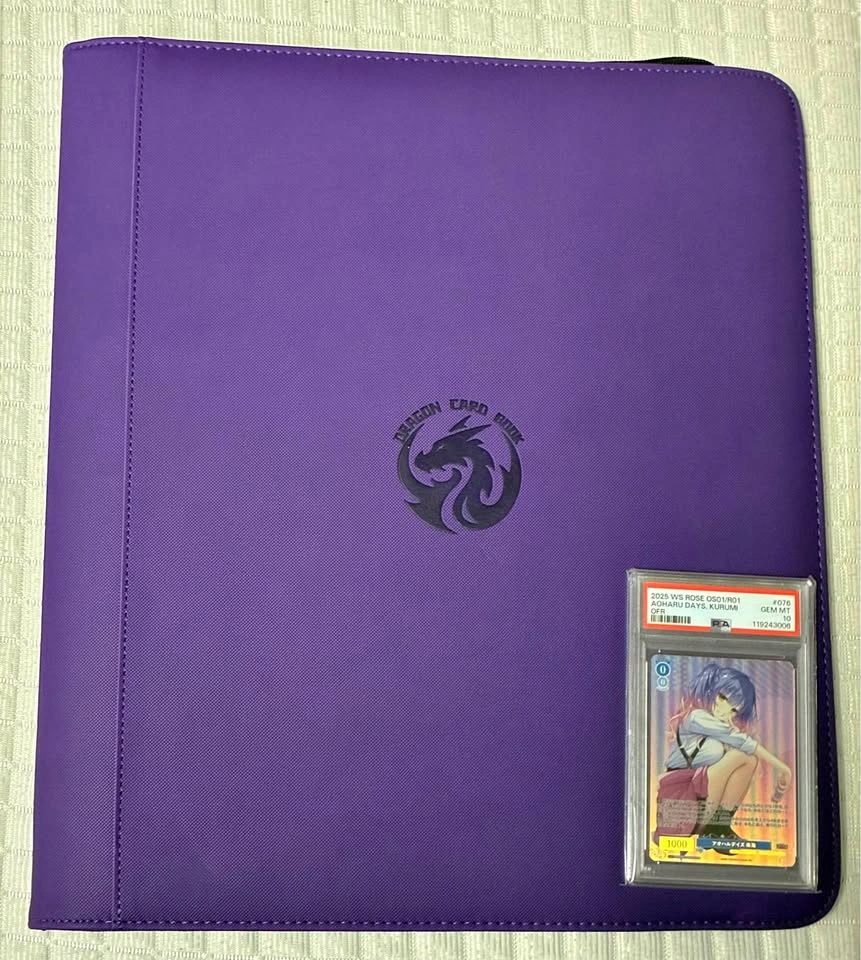 Zipper Binder for Graded Cards (60 pocket)
