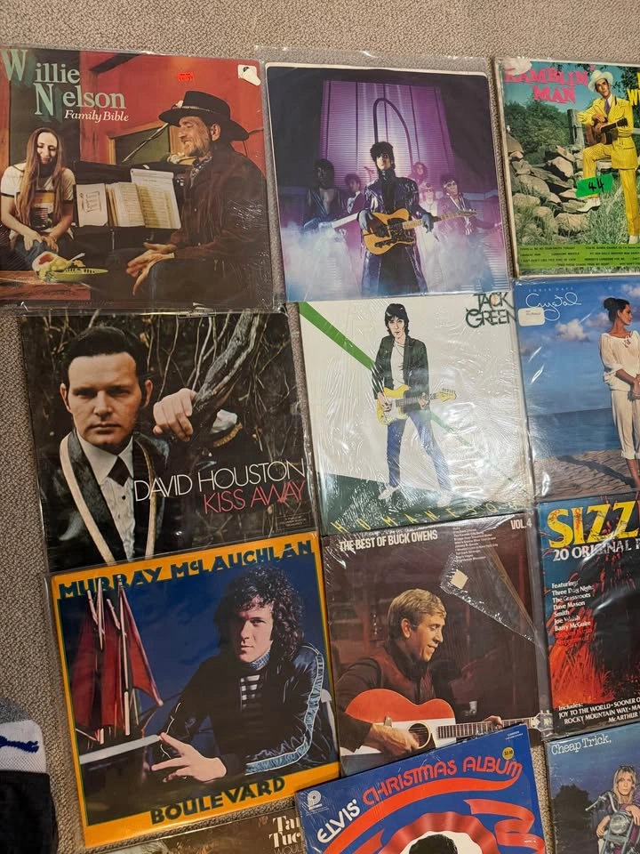 Record Collection - Willie Nelson, Prince, Elvis, etc - photo 2