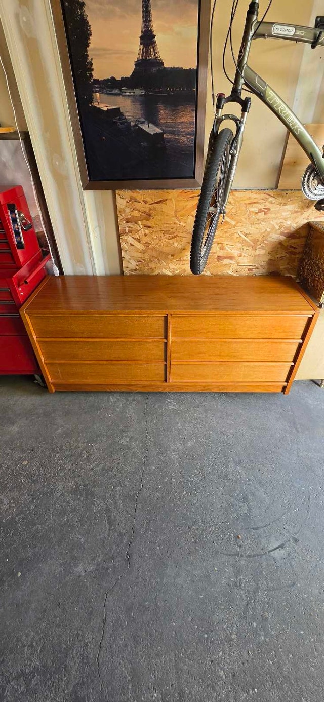MCM Mid Century Modern Teak Style Dresser