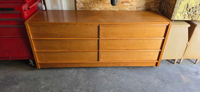 MCM Mid Century Modern Teak Style Dresser - photo 2