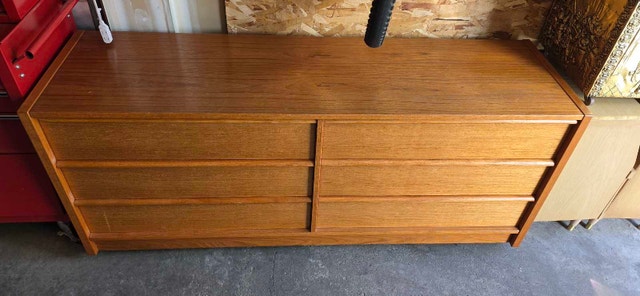 MCM Mid Century Modern Teak Style Dresser - photo 3