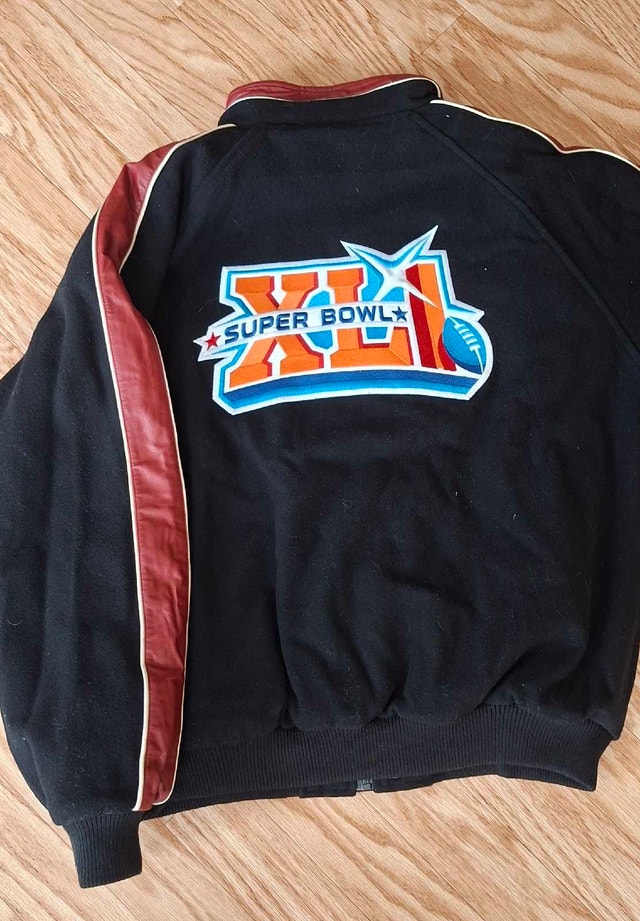 NFL Super Bowl XLI Suede Leather Jacket Extra Large - photo 2