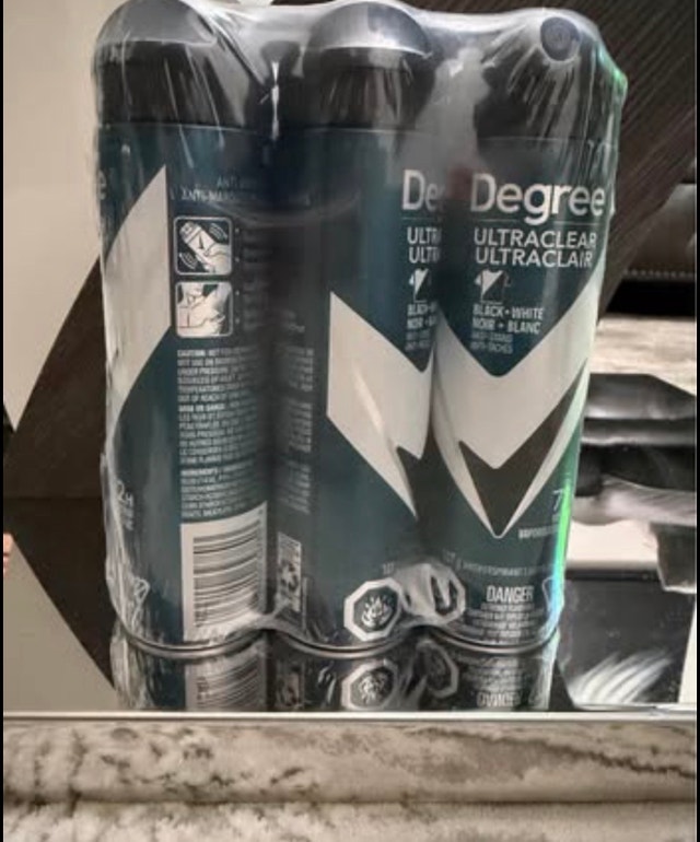 Degree Ultraclear Black + White Antiperspirant Spray 72H - photo 2