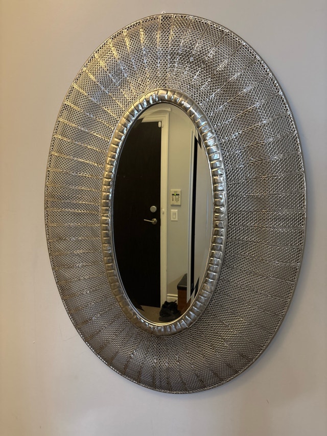 Decorative Mirror 26” wide 36” high