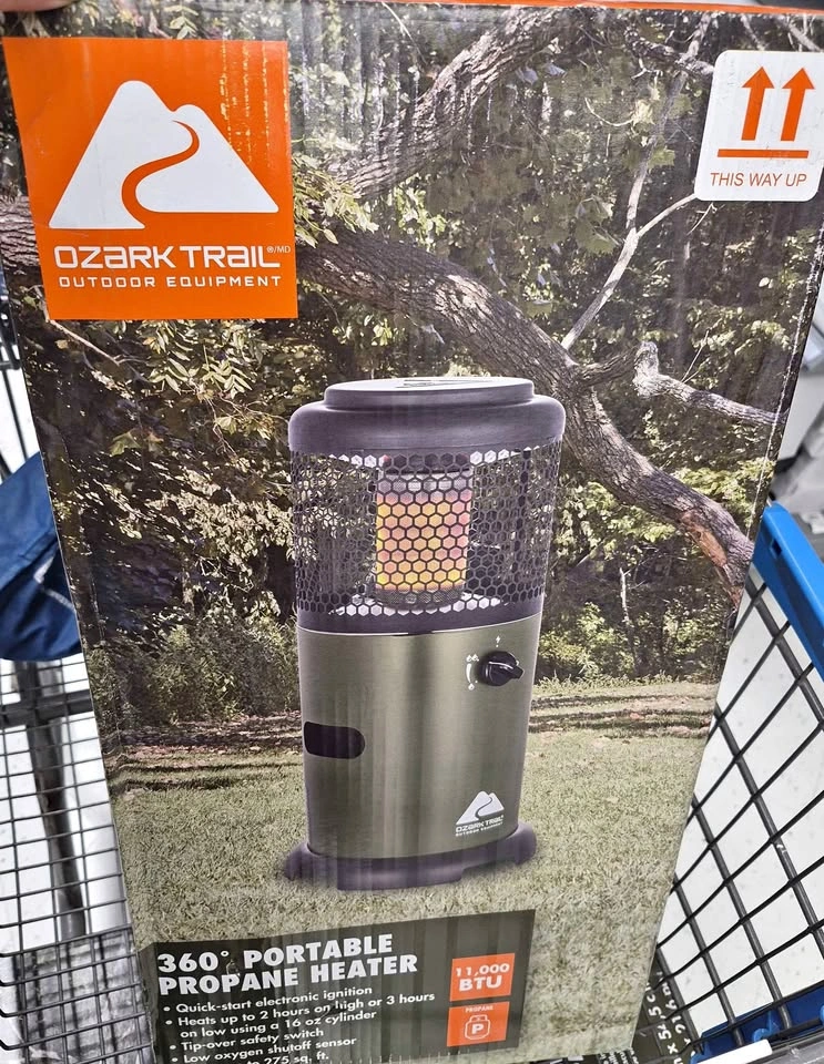 Brand New Ozark Trail 360 Portable Propane Heater