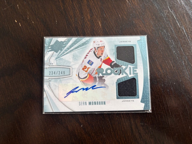 Sean Monahan Jersey / Auto 7 Card Lot - photo 5
