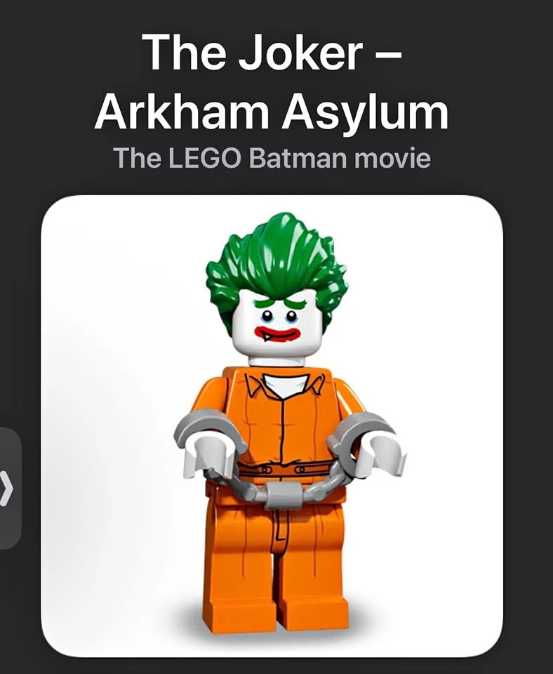 Lego Batman Movie Arkham Asylum Joker
