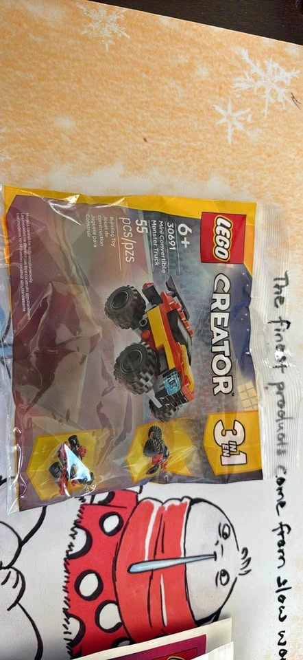 Lego Creator 3in1 Mini Convertible Monster Truck