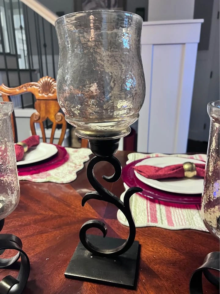 Set of 3 Candle Holders - photo 3