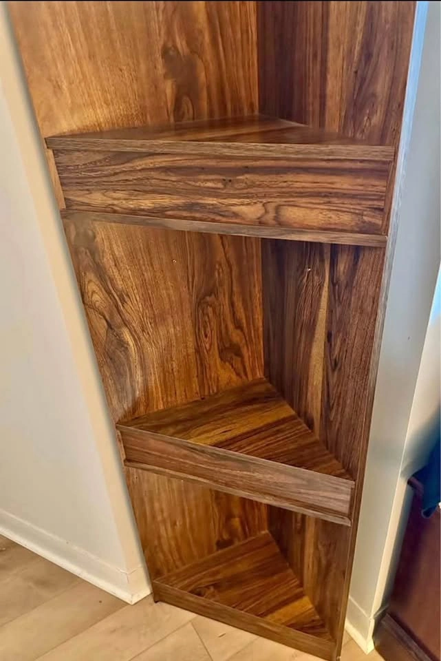 Functional Corner Book Shelf