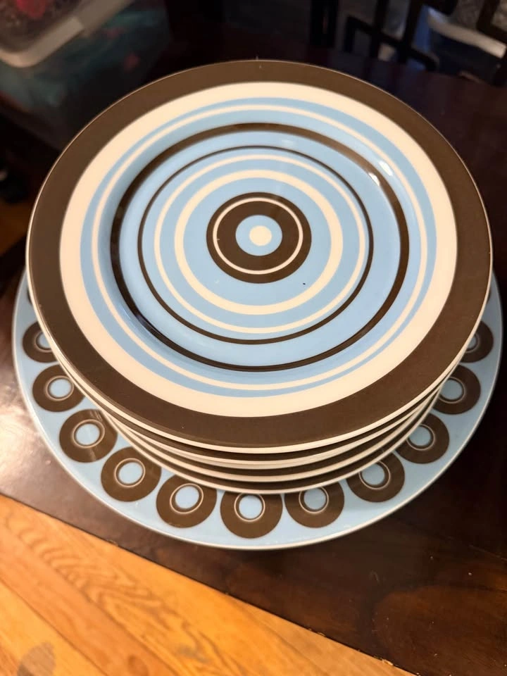 Jonathan Adler Happy Home 'Circles and Stripes' Plate Set - photo 2