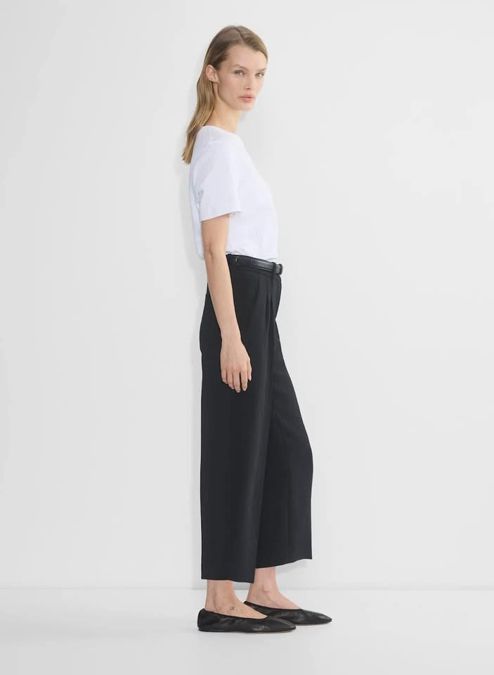 Aritzia Wilfred Effortless Cropped Pant size 2 colour red - photo 2