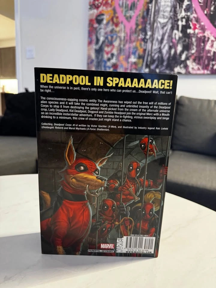 Deadpool Corp’s comic book, hard cover - photo 2