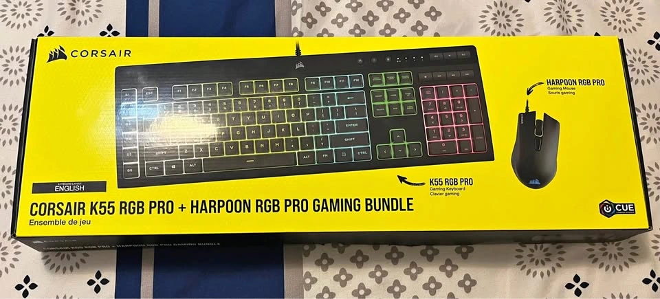 Corsair K55 RGB PRO Gaming Keyboard (NO MOUSE)