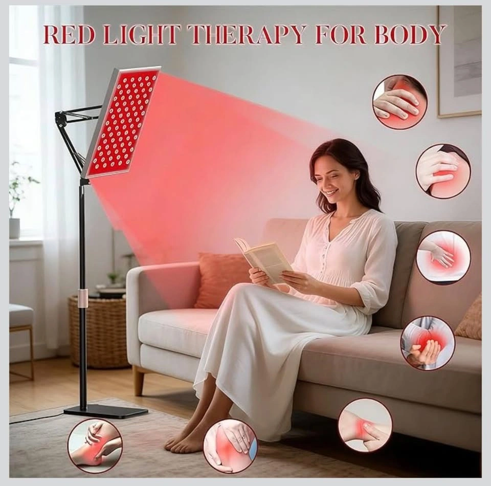 Red Light Therapy Lamp 660nm + 850nm Infrared Full Body Panel - photo 4
