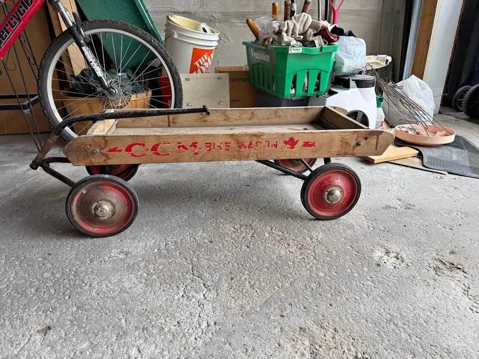Vintage CCM Bike Wagon