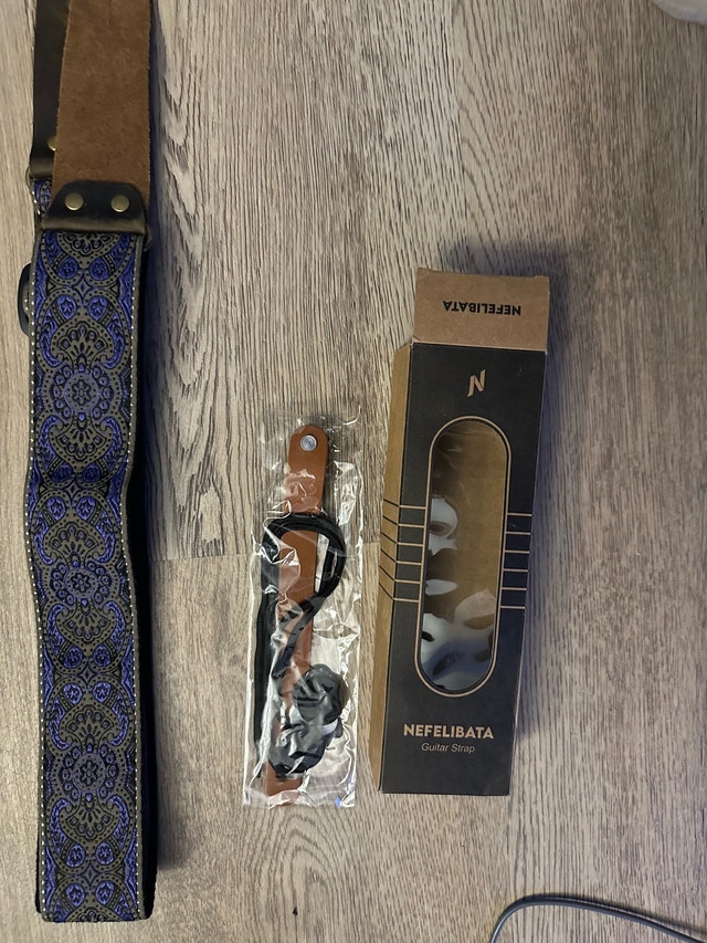 Guitar Strap Purple