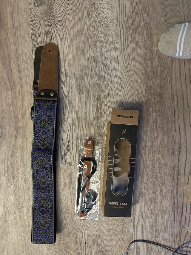 Guitar Strap Purple - photo 2
