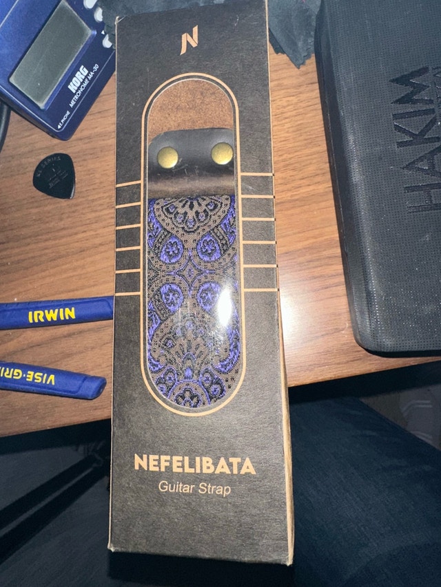 Guitar Strap Purple - photo 3