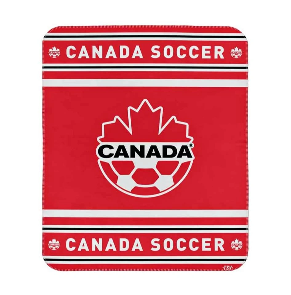 Canada Soccer 50'' x 60'' Stadium Throw - Blanket - Brand new