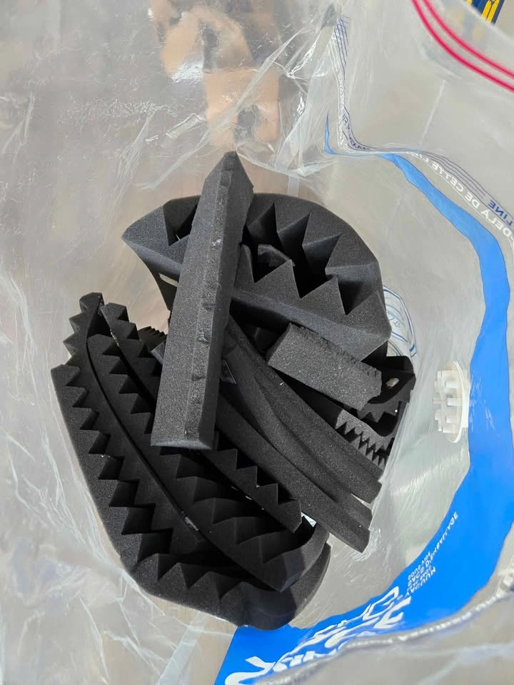 Giant bag of acoustic foam