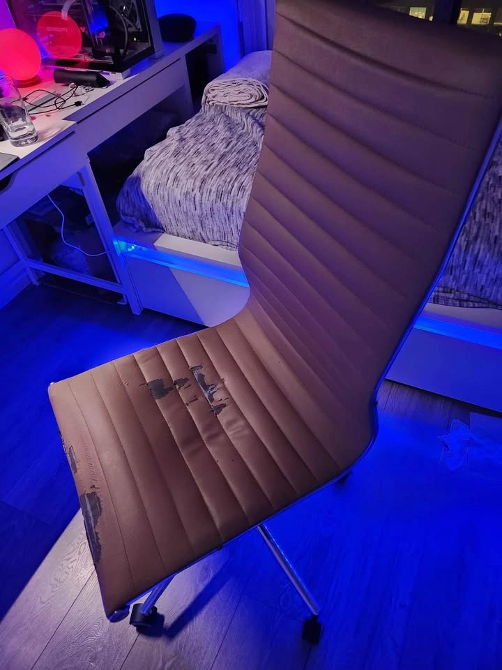 Office chair with removable arm rests (metal) - photo 2