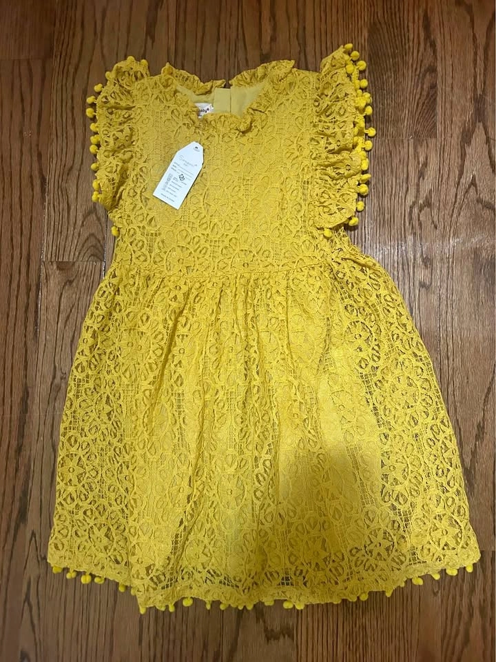 Girl lace dress- size 5t