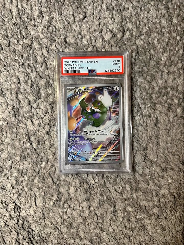 Pokemon - Tornadus 210 Black Star Promo - PSA 9